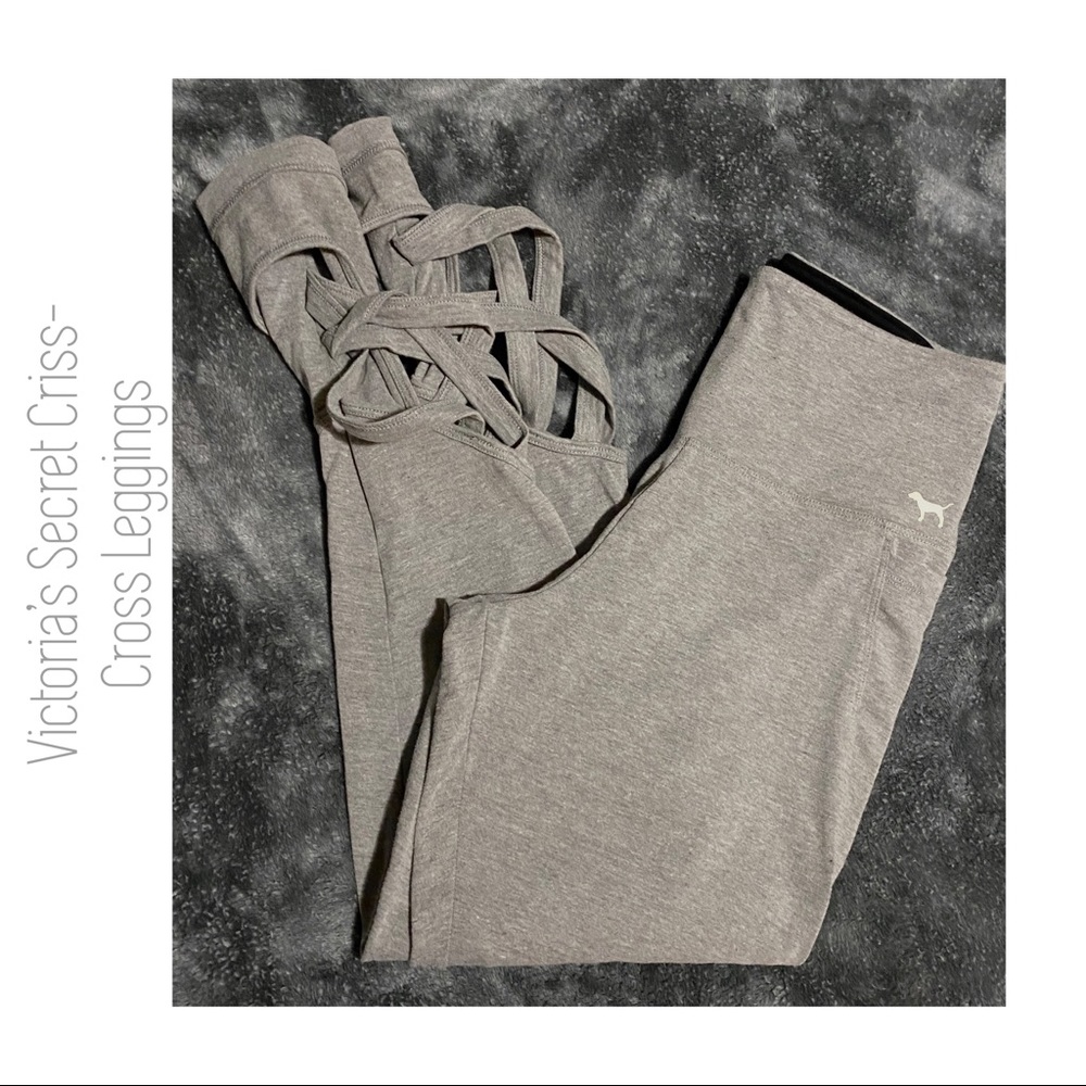 PINK Victoria’s Secret Criss-Cross Yoga Capris